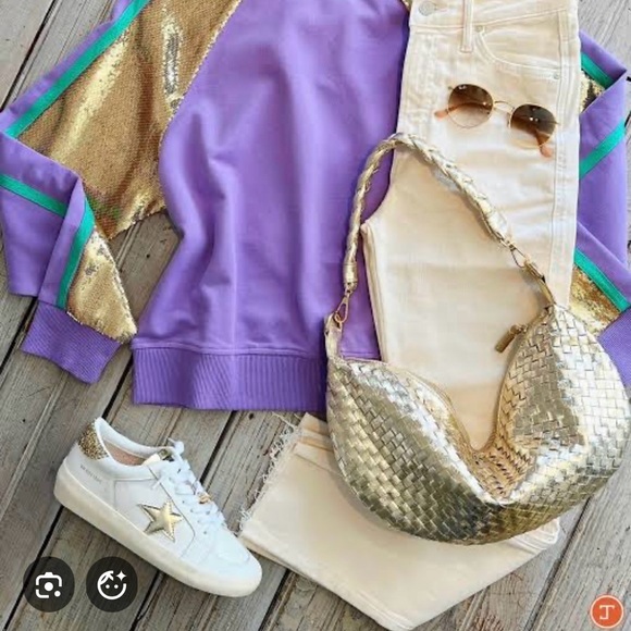 Purple and Gold Sweatshirt - Picture 2 of 6